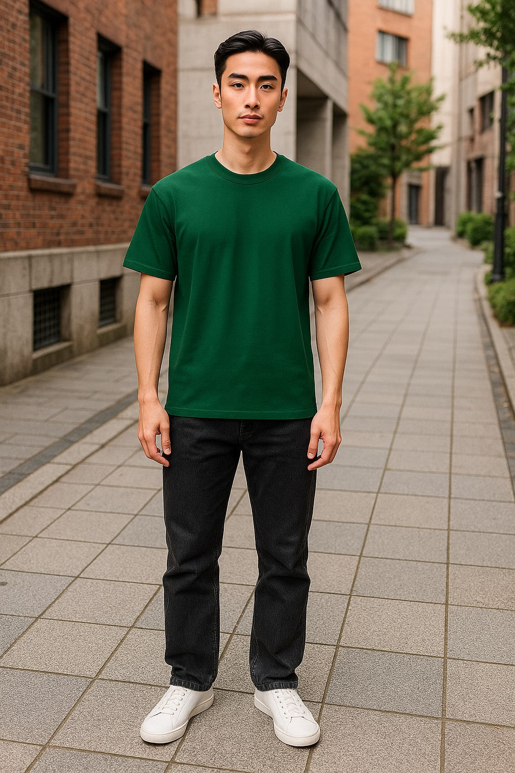 Unisex Green T-Shirt