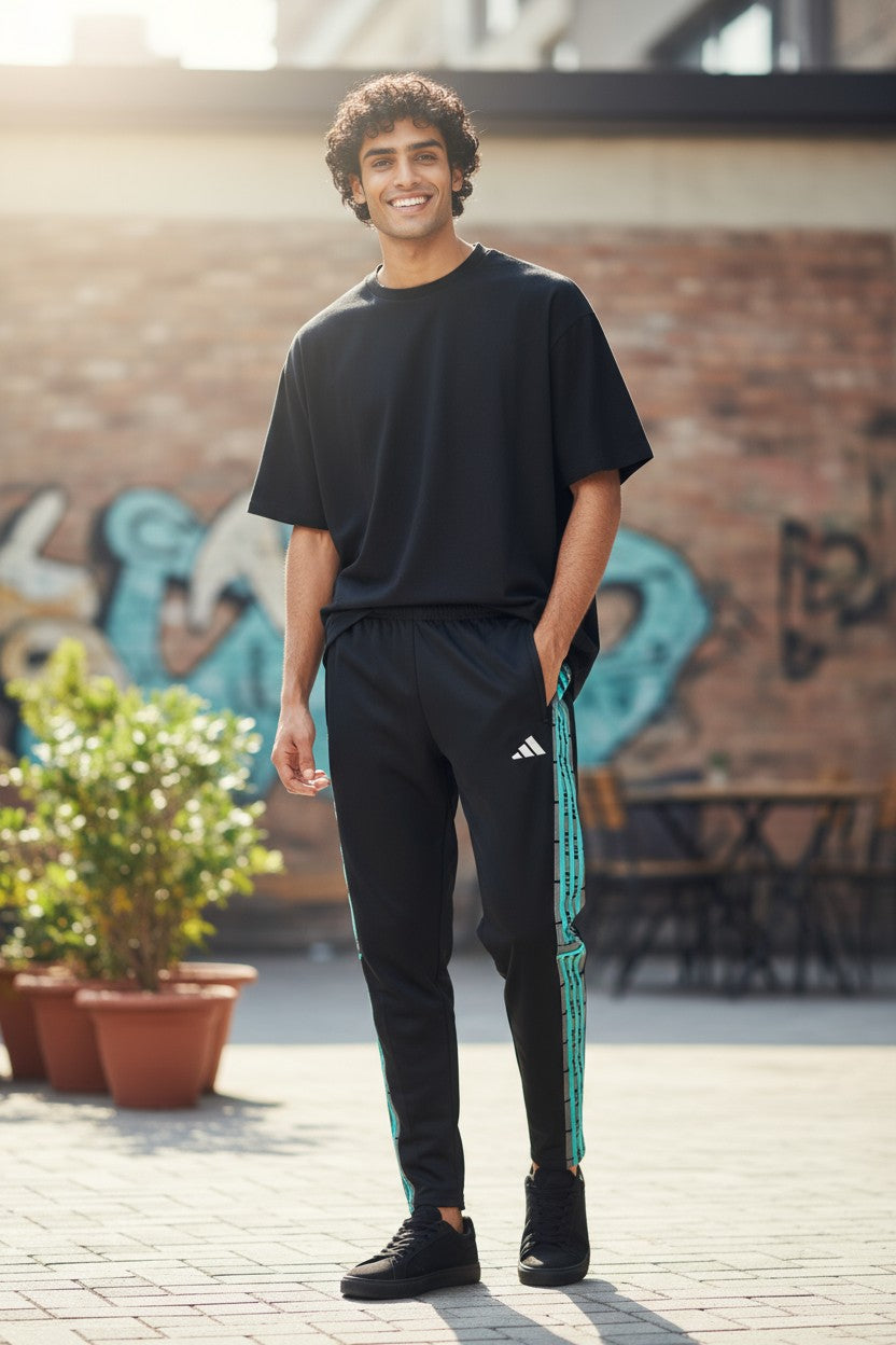 Adidas Men’s 3-Stripes Tricot Regular Tapered Track Pants