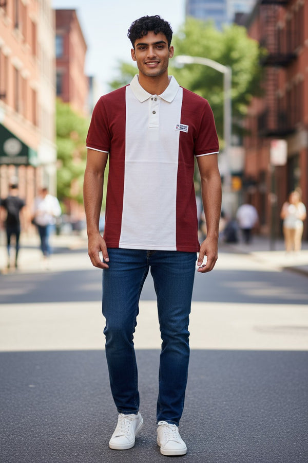 U.S. Polo Assn. Men’s Colorblock Polo T-Shirt