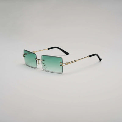 Premium Rimless Square Sunglasses