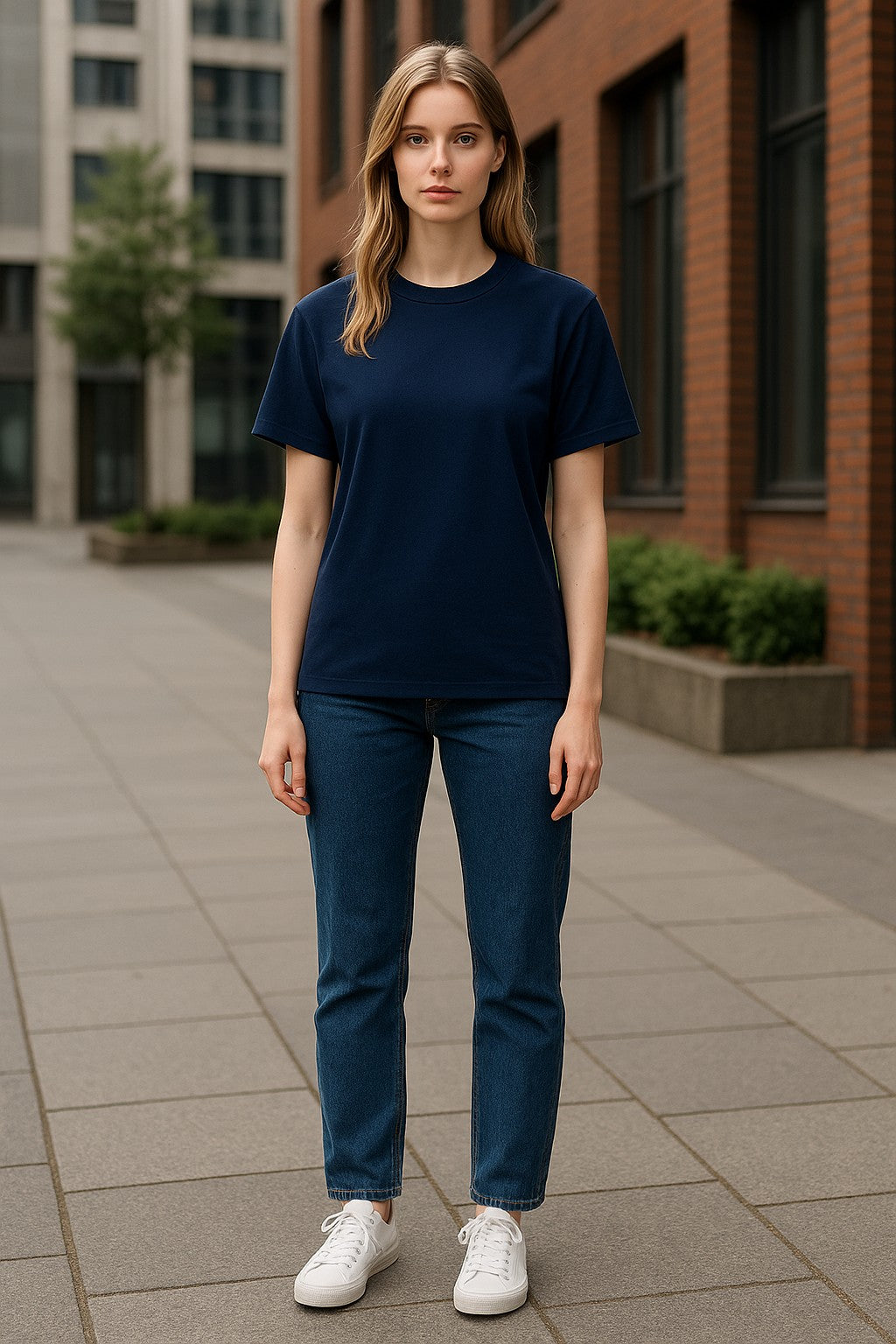 Classic Navy Blue T-Shirt