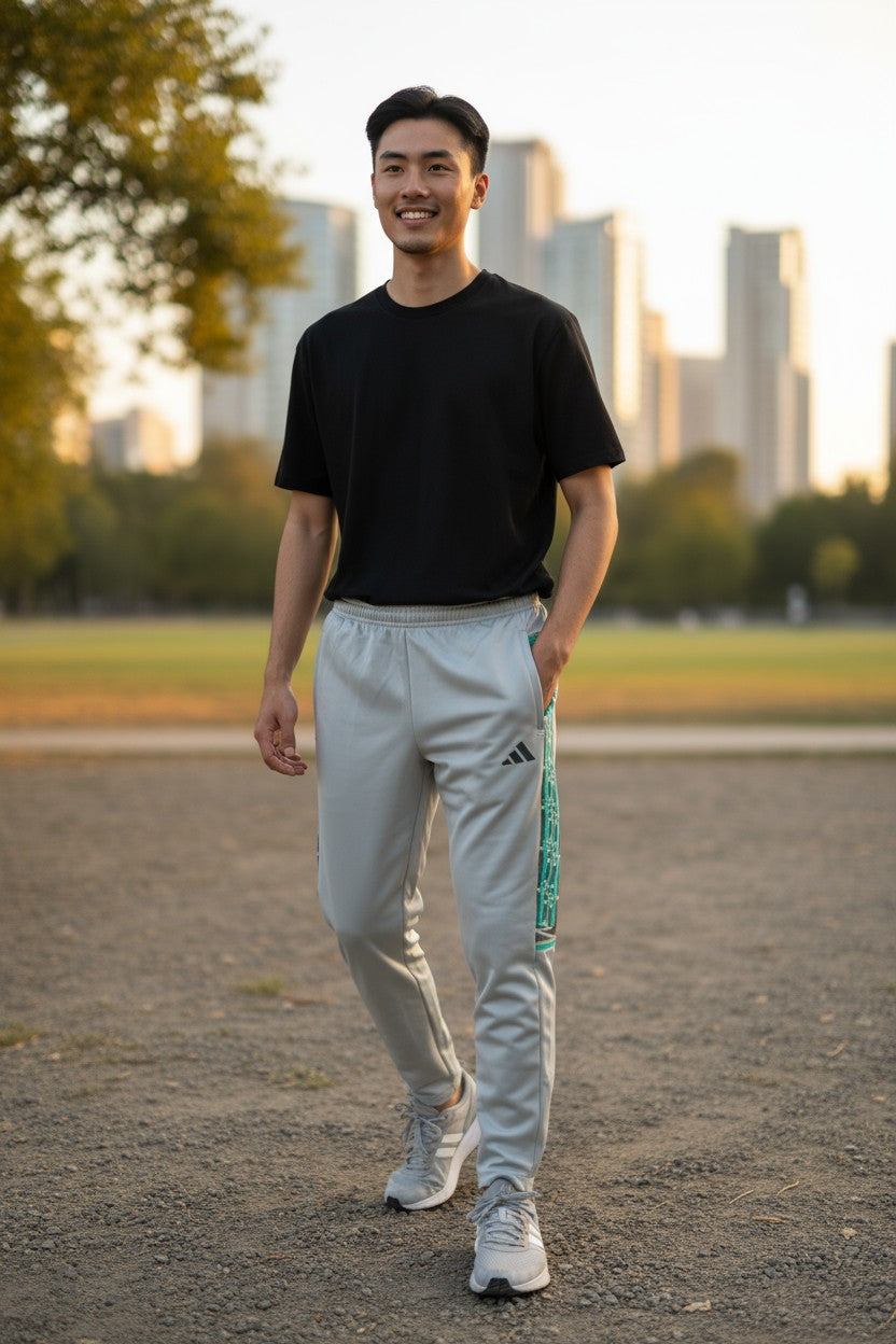 Adidas Men’s 3-Stripes Tricot Regular Tapered Track Pants